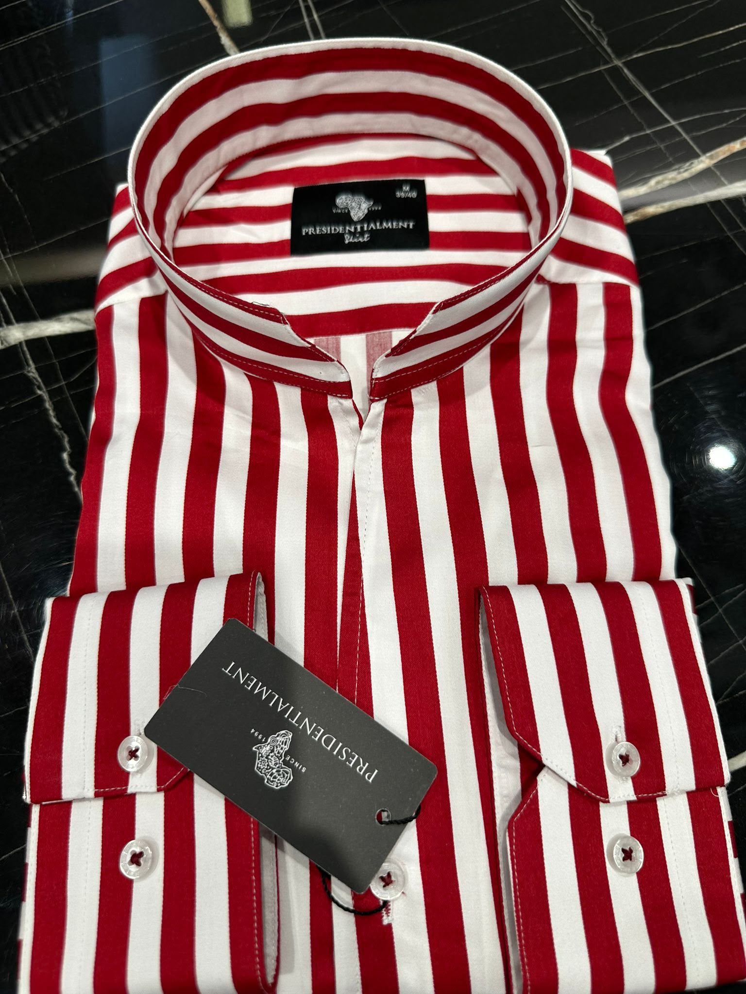 Chemise Rayures Bold Presidentialment