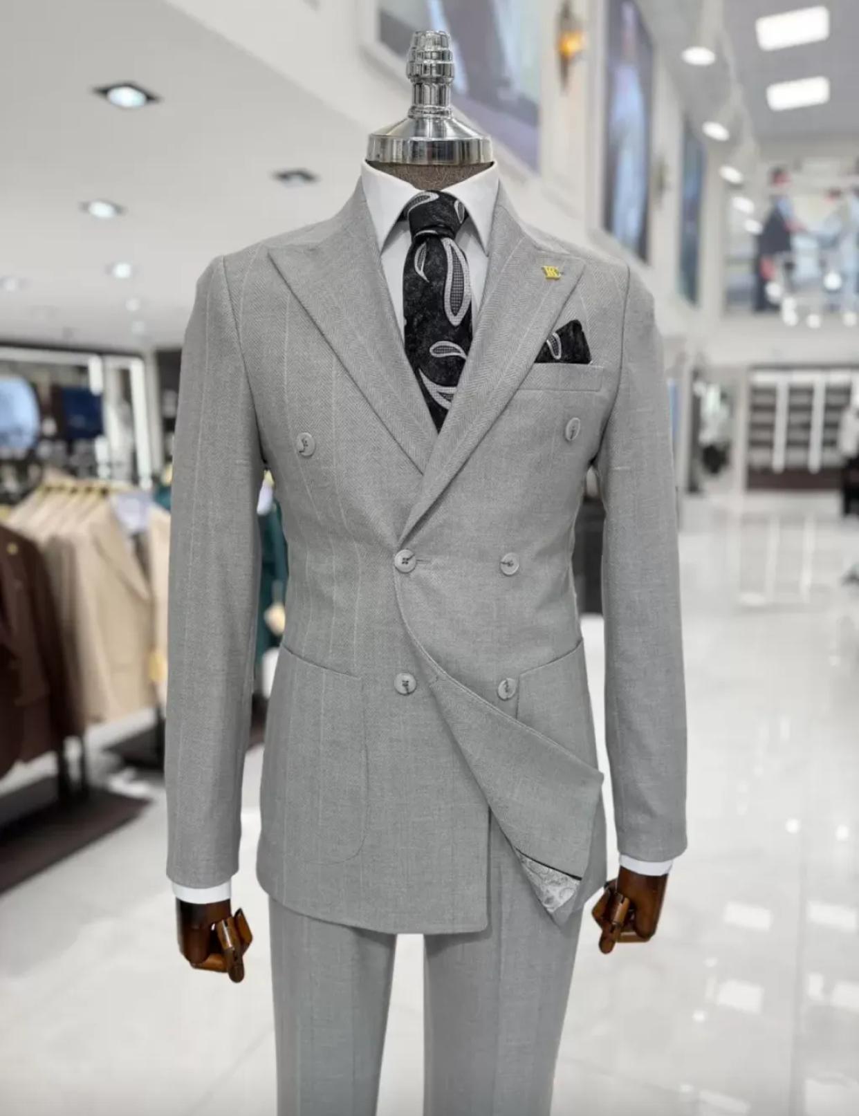 Costume Double Boutonnage Premium